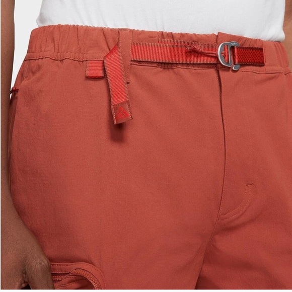 Nike ACG Cargo Shorts - Redstone University Red Men's Sz Large 😮‍💨🩳 - Picture 12 of 14